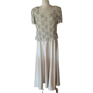 NWT 1980s‎ Ste’nay Beaded Gown